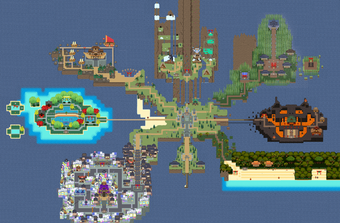 Google Doodle Champion Island Games Map By Anitaprime On Deviantart