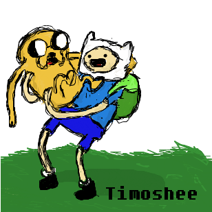 Fin and Jake Adventure Time