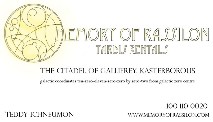 Memory of Rassilon Card by TeddyIchneumon on DeviantArt