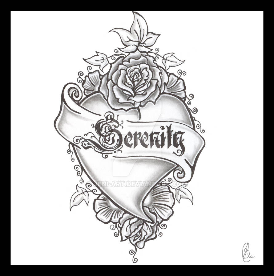 Serenity Tattoo by jeniart on DeviantArt