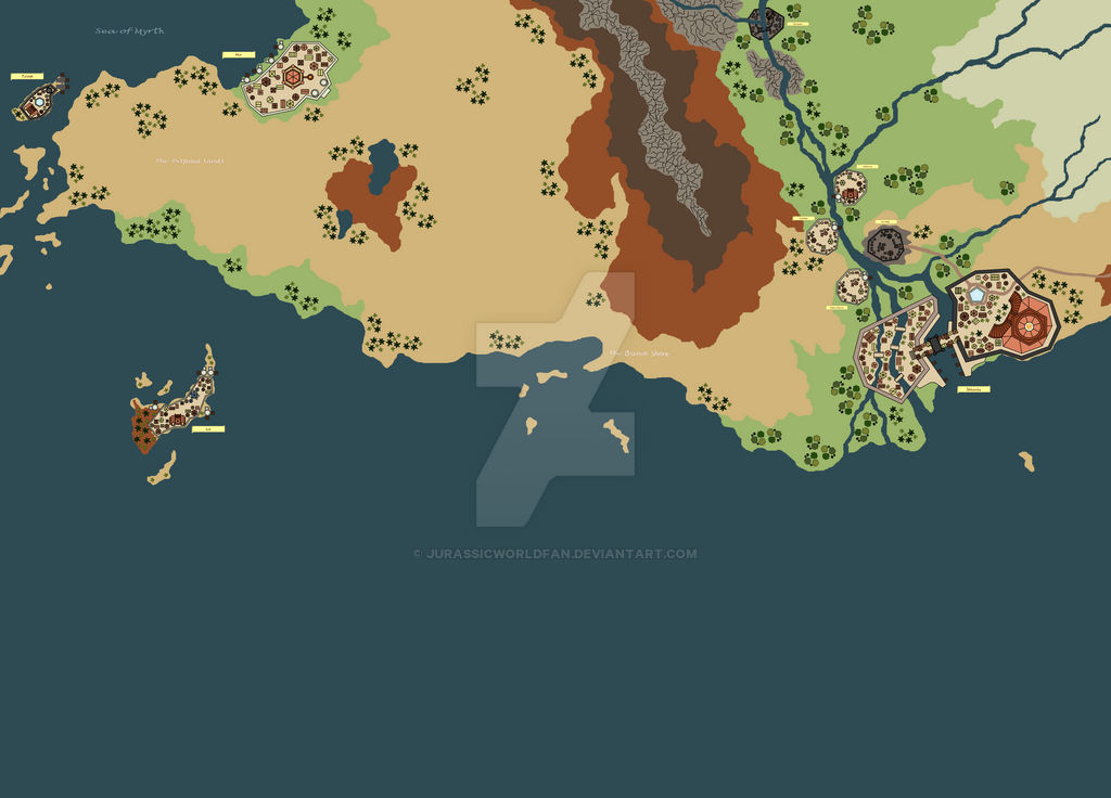 Essos Map: Tyrosh Myr Lys Volantis by JurassicWorldFan on DeviantArt