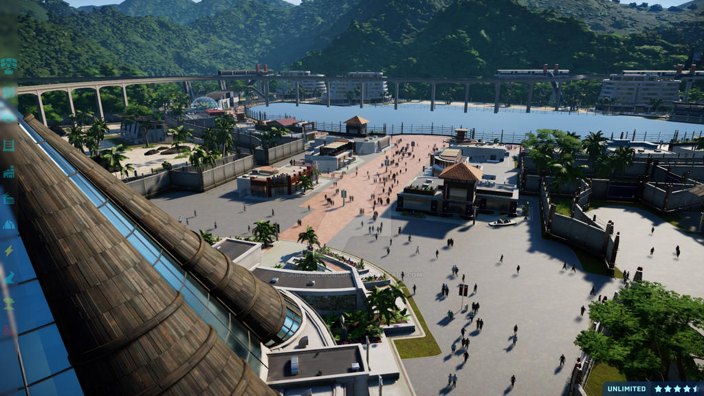 Jurassic World Main Street Battle jurassic-world-main-street-battle