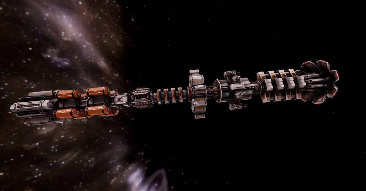 WS-SP-01 Concept Spacship by madaboutgames
