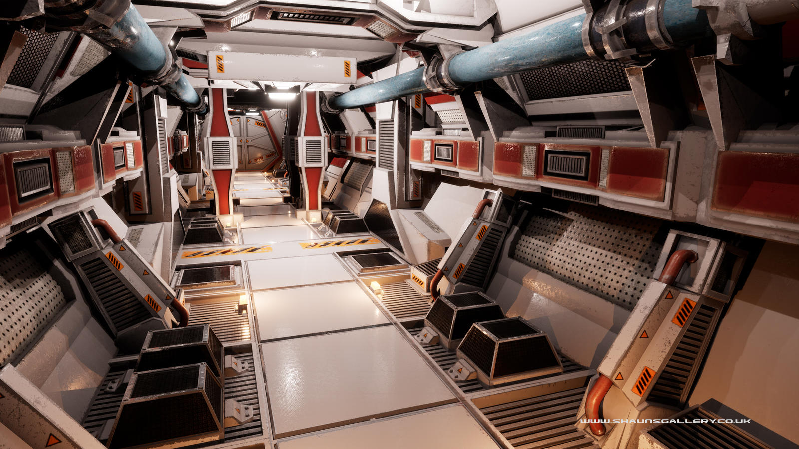 Low poly Sci-fi Environemnt by madaboutgames