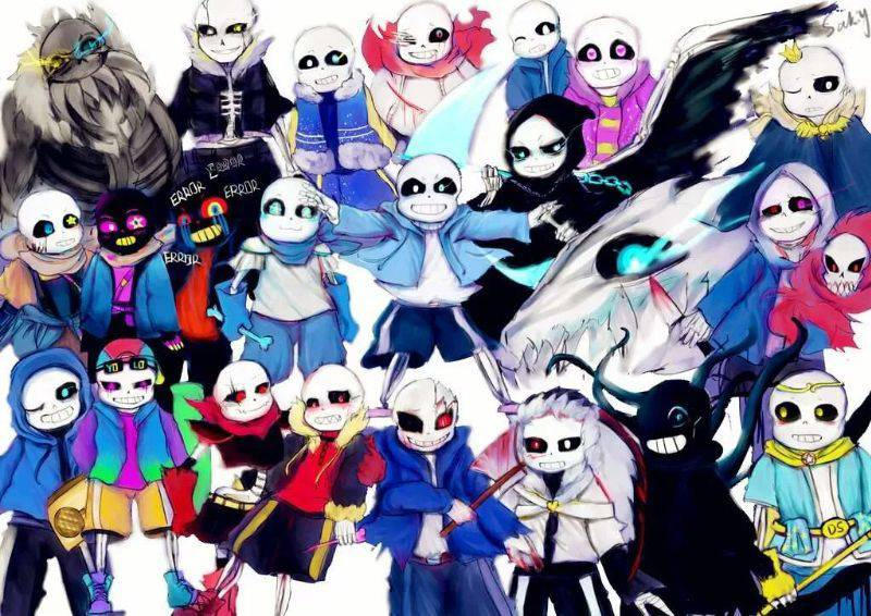 Sans Rror error sans horror sans sans reaper sans dust sans by SANSDEVLANTART on ...