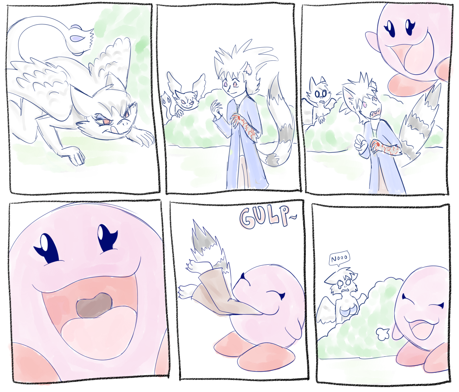 vore Kirby Steals Prey By Lycovore On DeviantArt vore-kirby-steals-prey-by-lycovore-on-deviantart