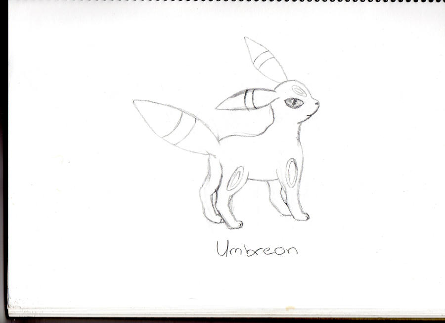 Umbreon Line art