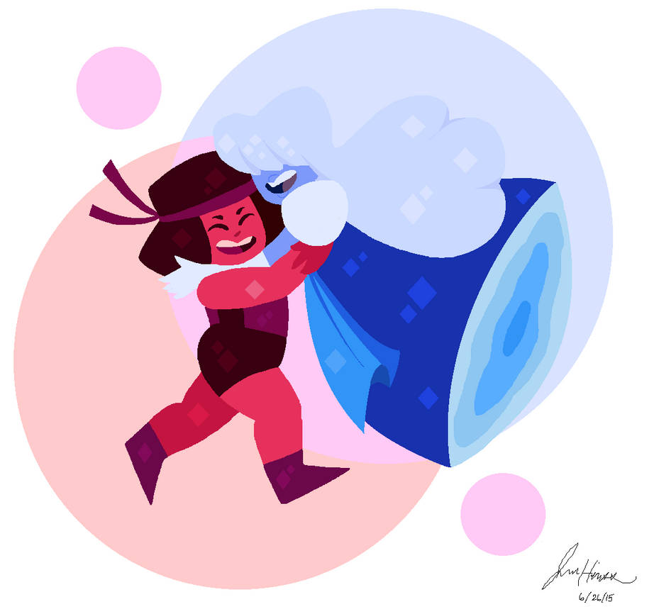 Psych Ruby Ruby And Sapphire by psych0t1cArtist on DeviantArt