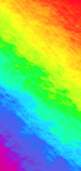 Rainbow in Digital Crayon
