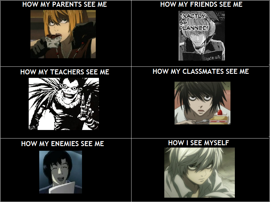 Perception Meme--Death Note edition by SherlyDEDUCE on DeviantArt