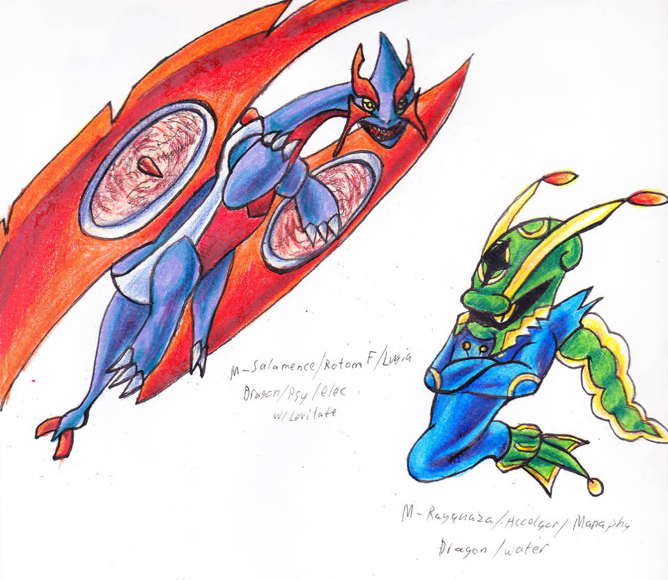 Two Random Pokemon Fusions by ElementalHeroShadow2 on DeviantArt