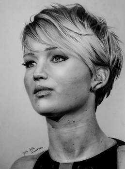 Jennifer Lawrence  Drawing 2014