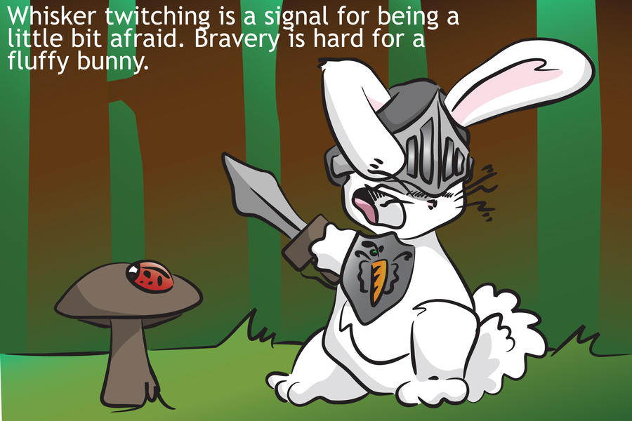 brave bunny by lolbotamy on DeviantArt