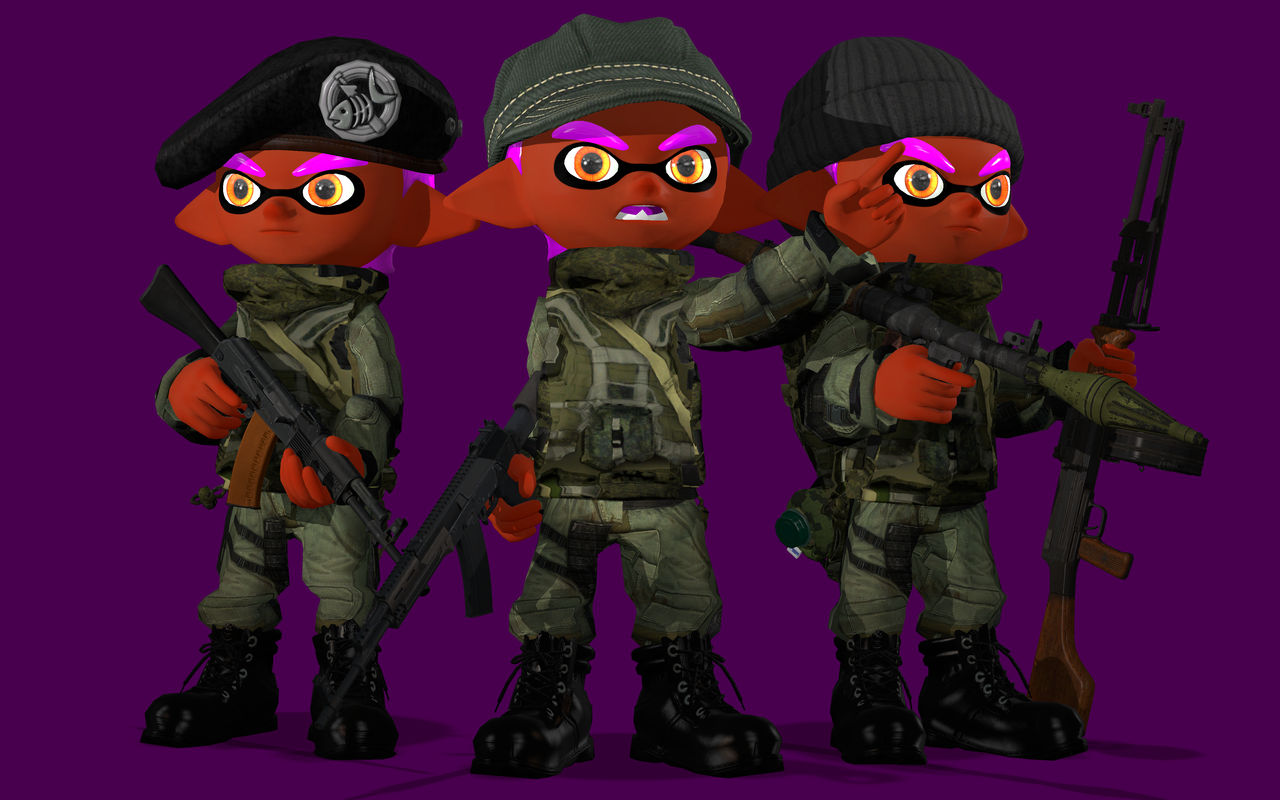 Splatoon Military Splatoon Military by mrjossman3 on DeviantArt