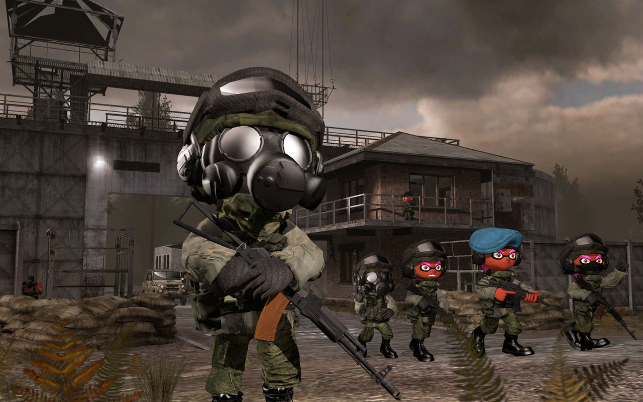 Splatoon Military Splatoon Military by mrjossman3 on DeviantArt