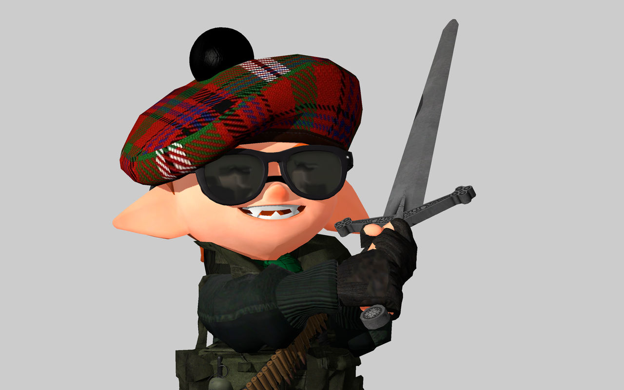 Henry Splatoon Henry holds a claymore by mrjossman3 on DeviantArt