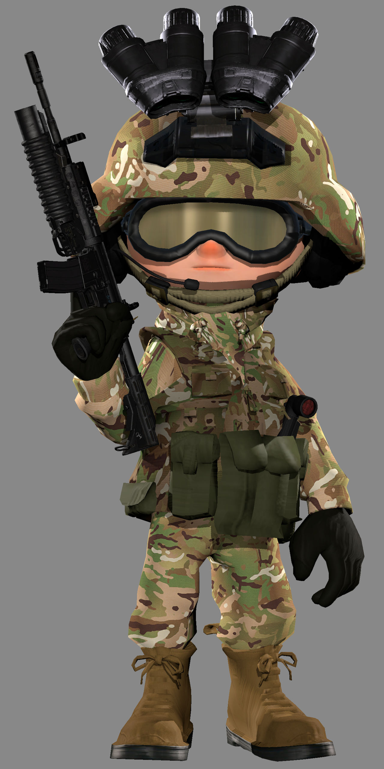 Boxel Characters BOXELIAN - Character Render_13 by mrjossman3 on DeviantArt