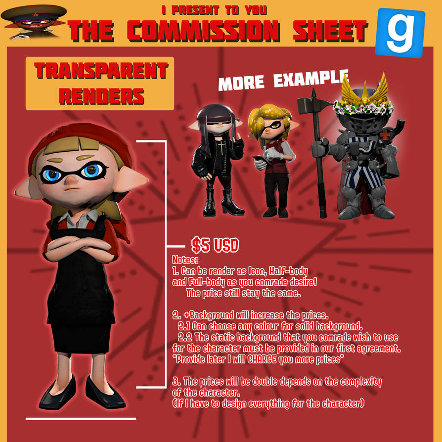 Cosplay Commission.pdf I present to you, The Commission Sheet! by mrjossman3 on DeviantArt