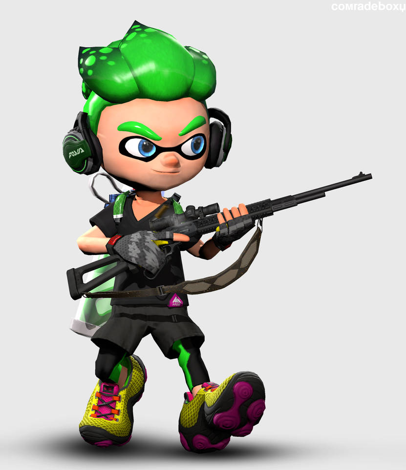 Splatoon 2 - Inkling Boy by mrjossman3 on DeviantArt