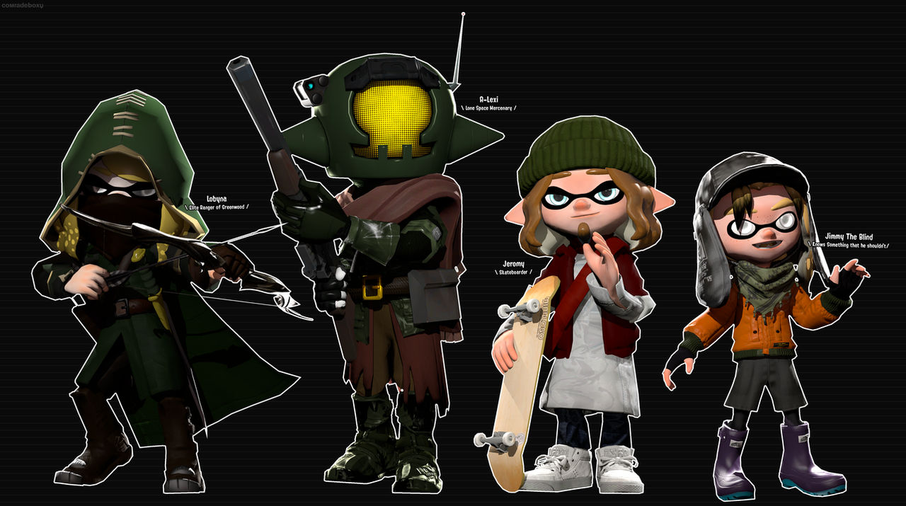 Random Splatoon Name Random Splatoon OCs - 2 by mrjossman3 on DeviantArt