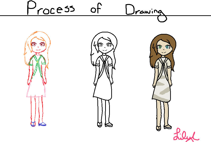 Process od drawing by Sparklingadoptspony on DeviantArt