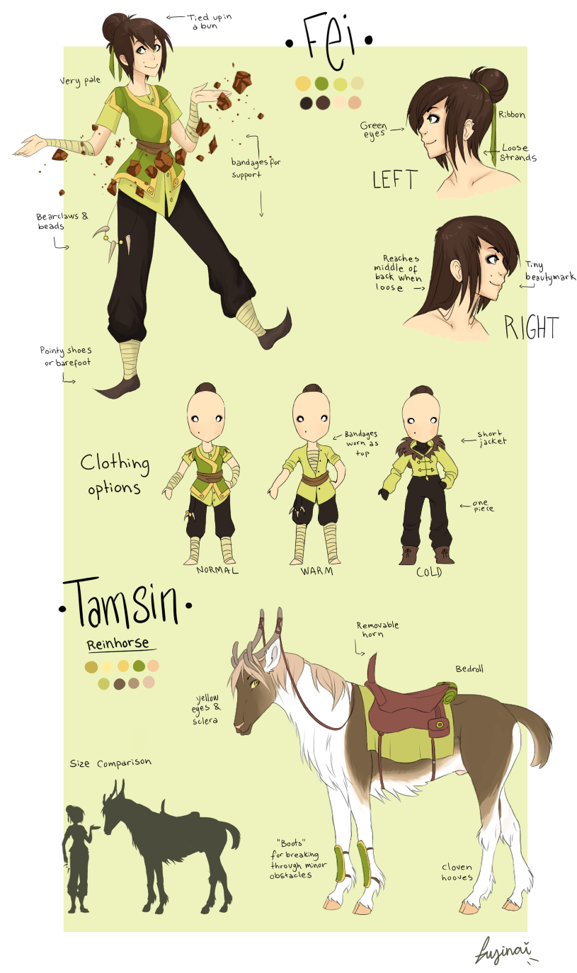 Legend of Korra OC: Fei Cheng