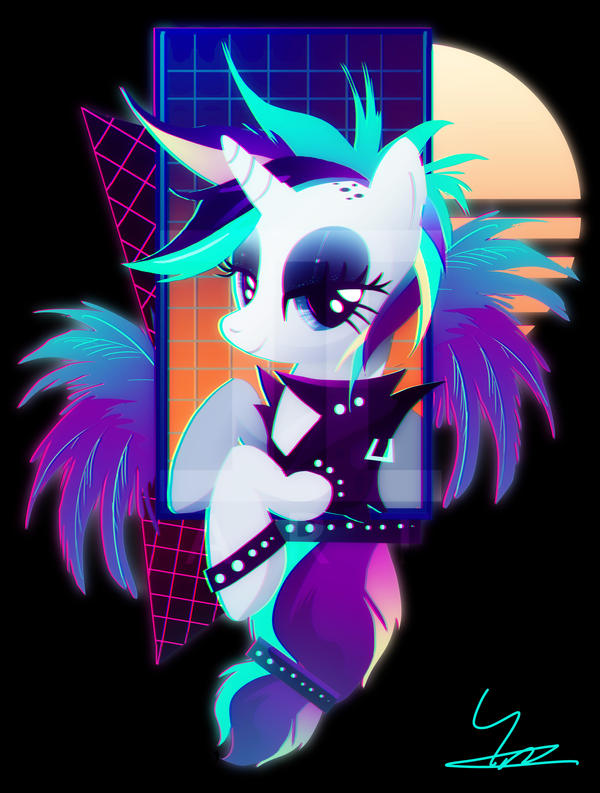 Punk Rarity Screencap Punk Rarity by II-Art on DeviantArt