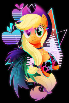 Synthwave Applejack