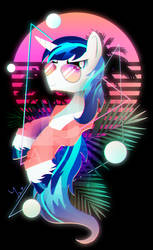 Synthwave Shining Armor