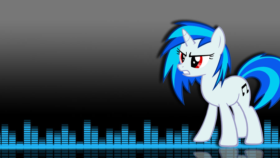 Angry Vinyl Scratch Wallpaper by TwopennyPenguin on DeviantArt