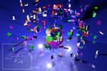 Exploding Rubik Cube by gfx-micdi-designs