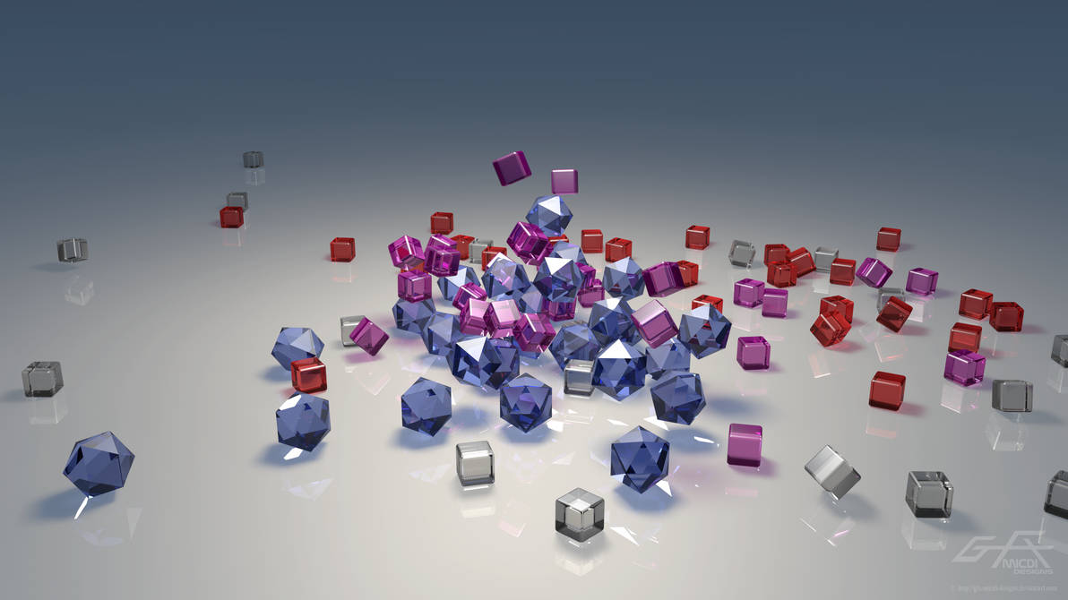 Fallen Color Cubes and Polygons (Basic Platform)