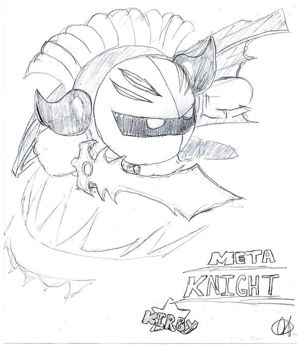 Super Smash Bros.:Meta Knight by Sagio-61 on DeviantArt