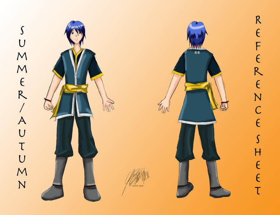 Kira Summer-Autumn Ref Sheet by agent-ayu on DeviantArt
