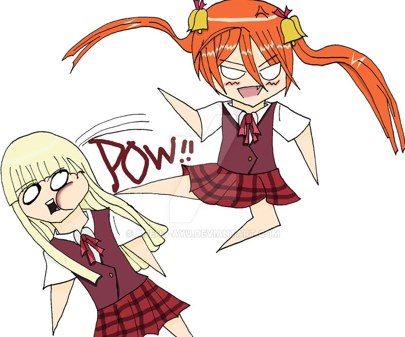 Negima Deviantart +Negima+ Asuna and Eva by agent-ayu on DeviantArt