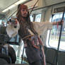 Jack Sparrow on the Light Rail