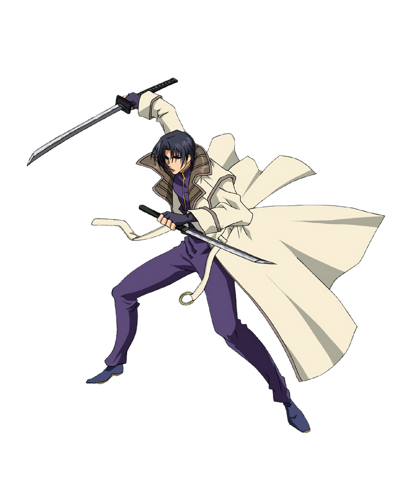 Aoshi Shinomori - Rurouni Kenshin - png by AriaLacava on DeviantArt