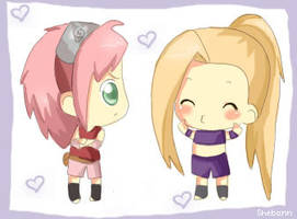 Ino and Sakura