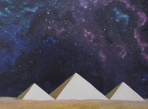 Pyramids under the Stars