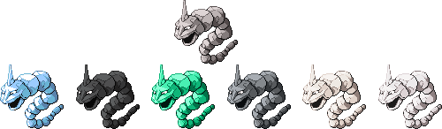 Onix rock Variations by joey-and-rattata on DeviantArt