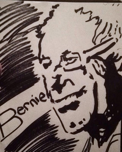 Bernie Scribble Bernie Sanders by HanginWithJudas on DeviantArt