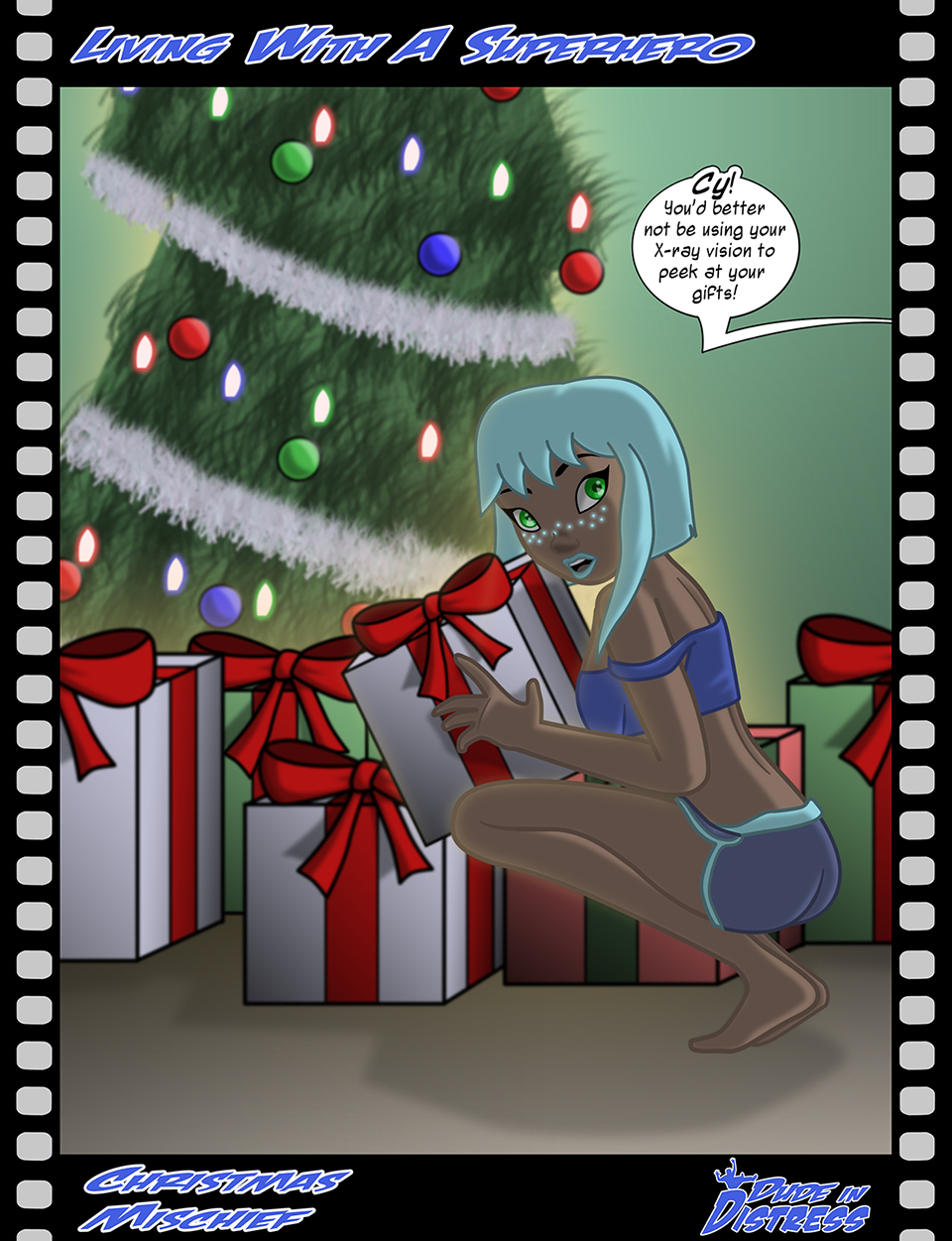 Living With a Superhero: Christmas Mischief by EssayBee