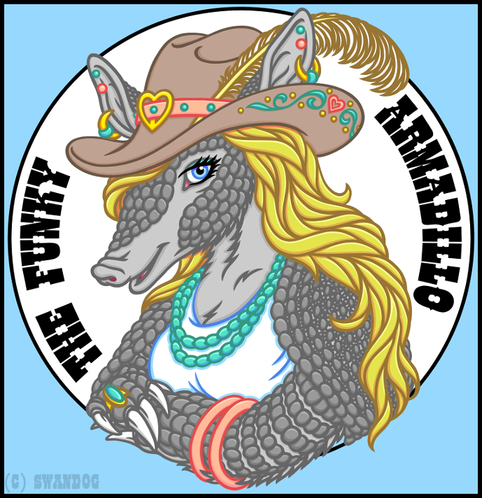 The Funky Armadillo (Logo) by swandog
