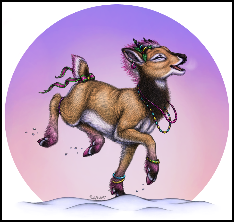 #ReindeerGames: 'Bous Just Wanna Have Fun! by swandog