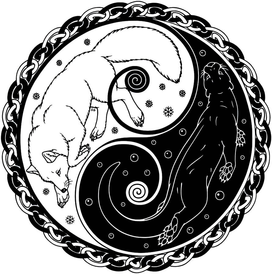 Fox and Otter Logo by swandog