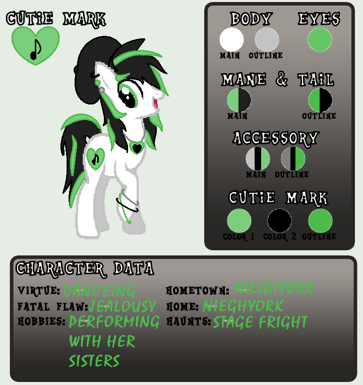 ::OC PONY REF:: Sweet Beats