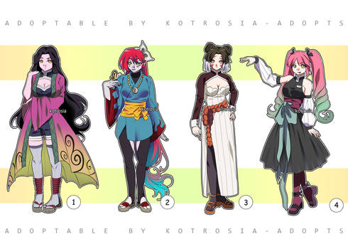 [CLOSED] Demon Slayer Adoptables Set Price #42