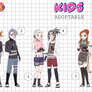 [OPEN] ADOPTABLE Naruto KIDS Set Price #128