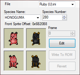 Honoguma Sprites