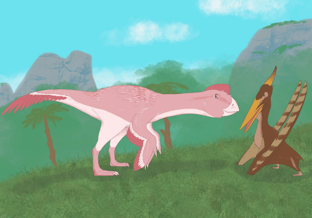 Land Before Time But Accurate: Ruby and Petrie by RoscoeStar on DeviantArt